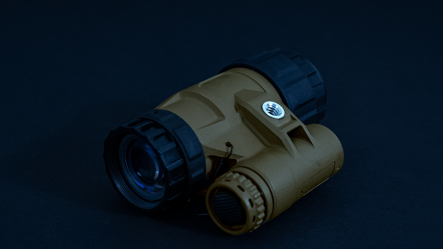 Nocturn Industries Tanto night vision monocular complete device, right angle